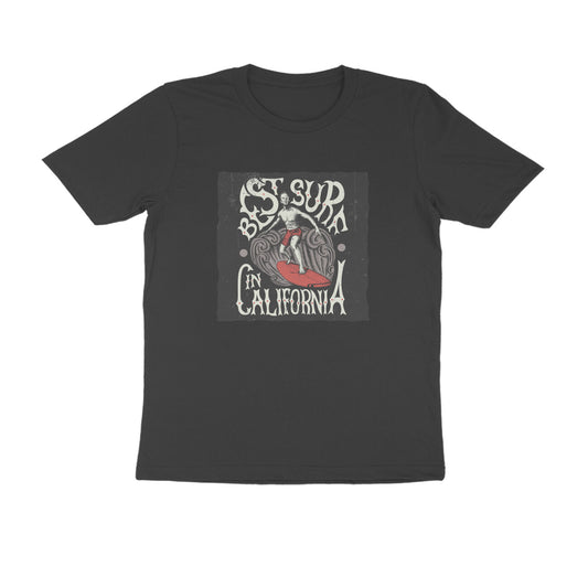 Surf In California - Unisex High Quality Printed T-shirts